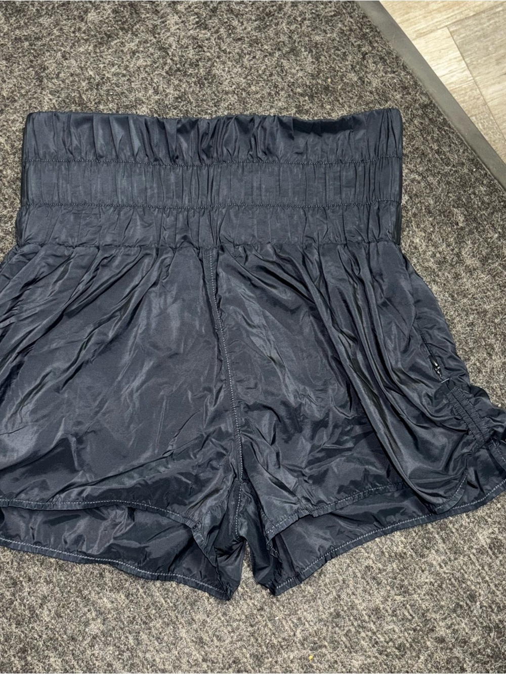 Mondetta Black Running Shorts, High Waisted , sz S